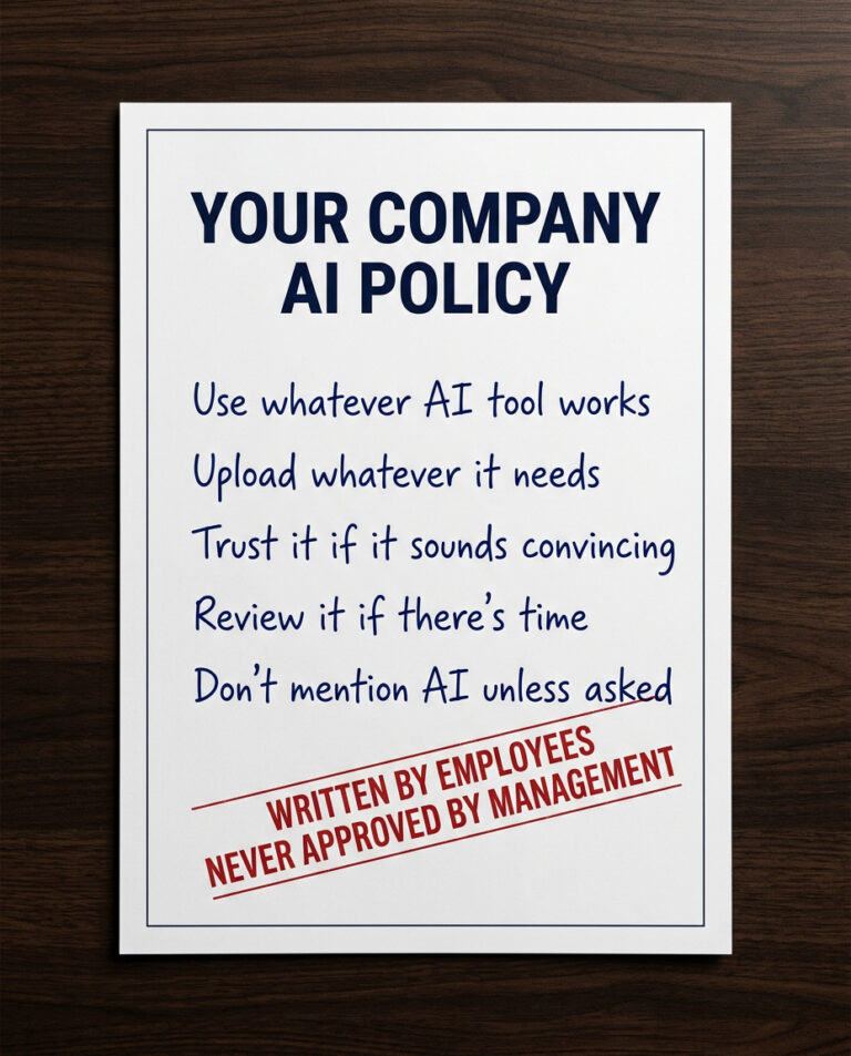 Your Employees Have Already Written Your AI Policy
